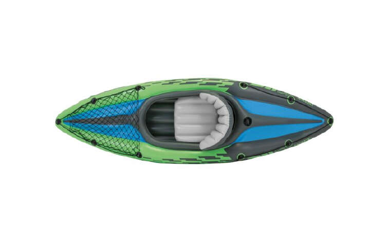 INTEX Aufblasbares Kajak Challenger K1 Set mit Paddel